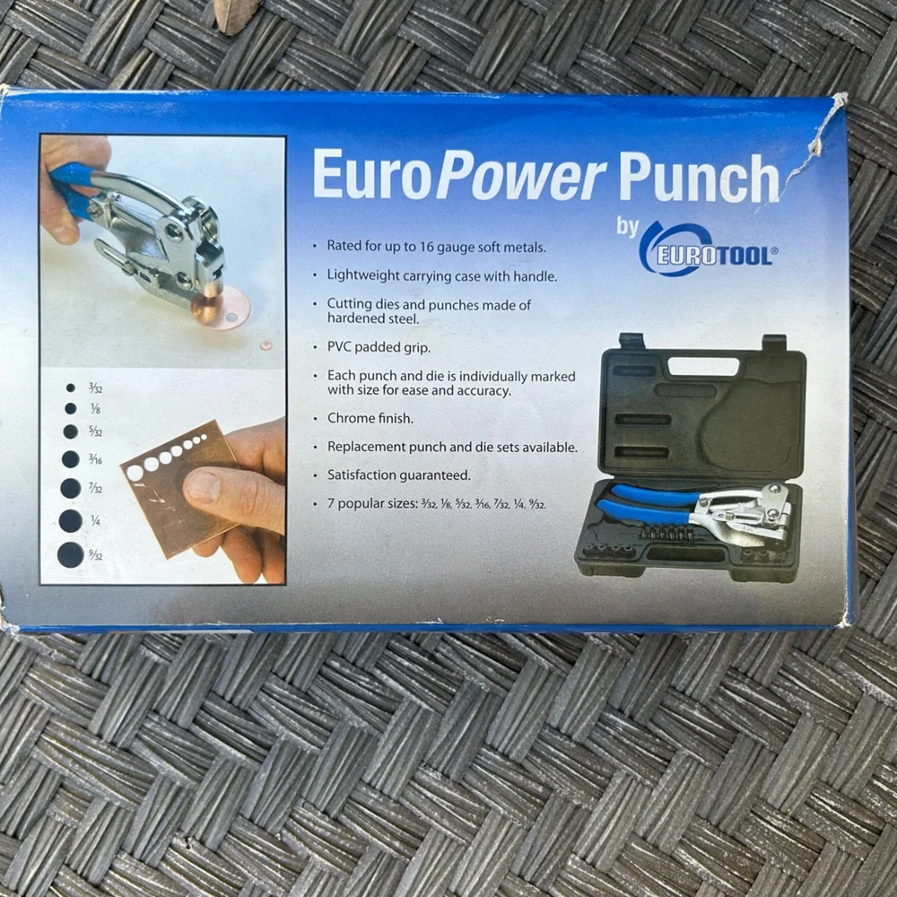 EuroTool Euro Power Punch Plier USED ONCE